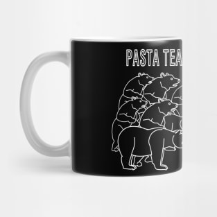 Pasta team or Pizza team, you choose Mug